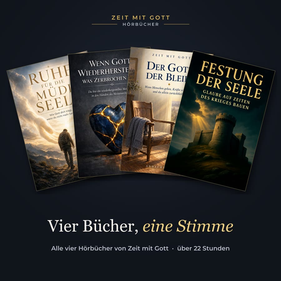 Die vier H&ouml;rb&uuml;cher von Zeit mit Gott