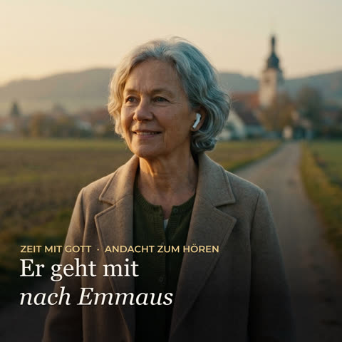 Andacht Er geht mit, nach Emmaus